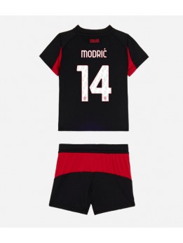 AC Milan Luka Modric #14 Replika Hemmakläder Barn 2025-26 Kortärmad (+ byxor)